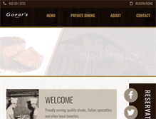 Tablet Screenshot of goratsomaha.com